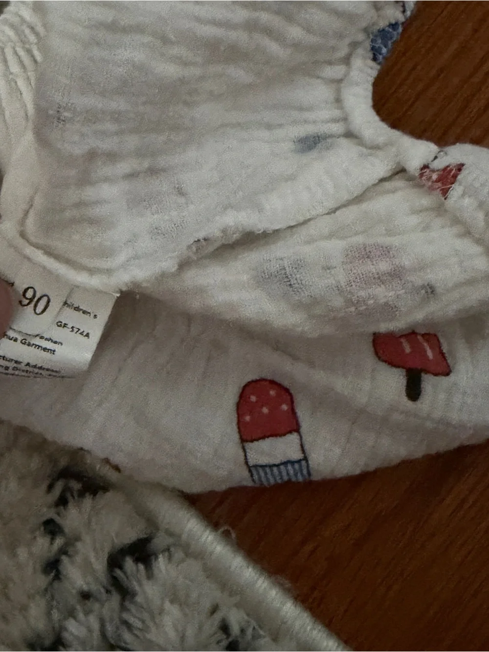 Baby Muslin Patriotic Popsicle Bubble Romper Approx. 18–24 M Red White Blue